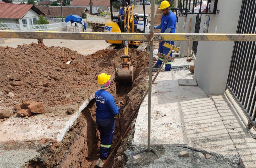  Bairro Serra Alta: Obras de esgoto avançam para 54% de execução