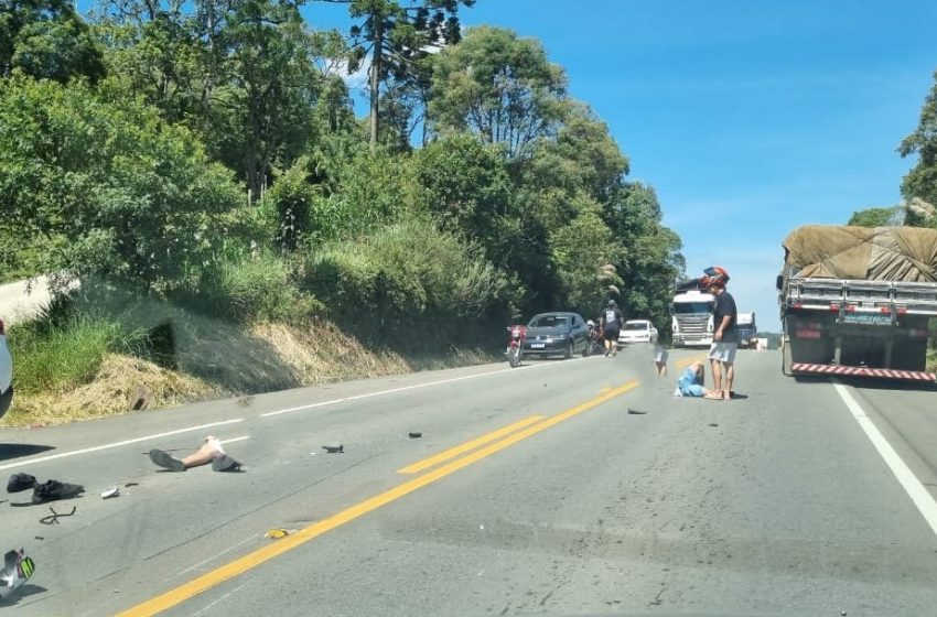  Confirmada a morte de uma das vítimas de acidente na manhã desta segunda-feira