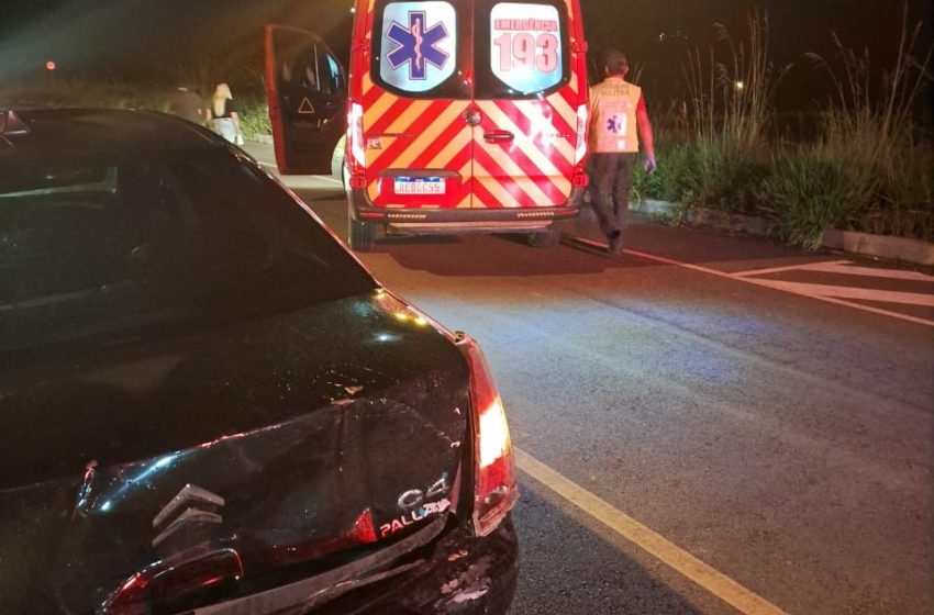  Mulher ferida gravemente em acidente no bairro Progresso