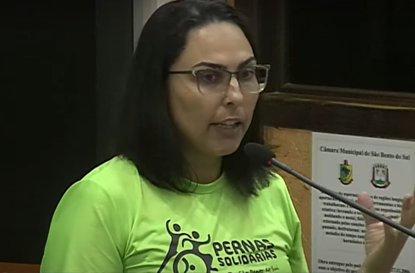  Projeto Pernas Solidárias é destaque na Câmara