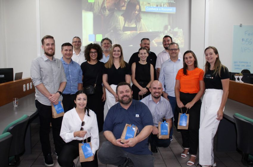  Representantes de São Bento do Sul trocam experiências inovadoras em Joaçaba