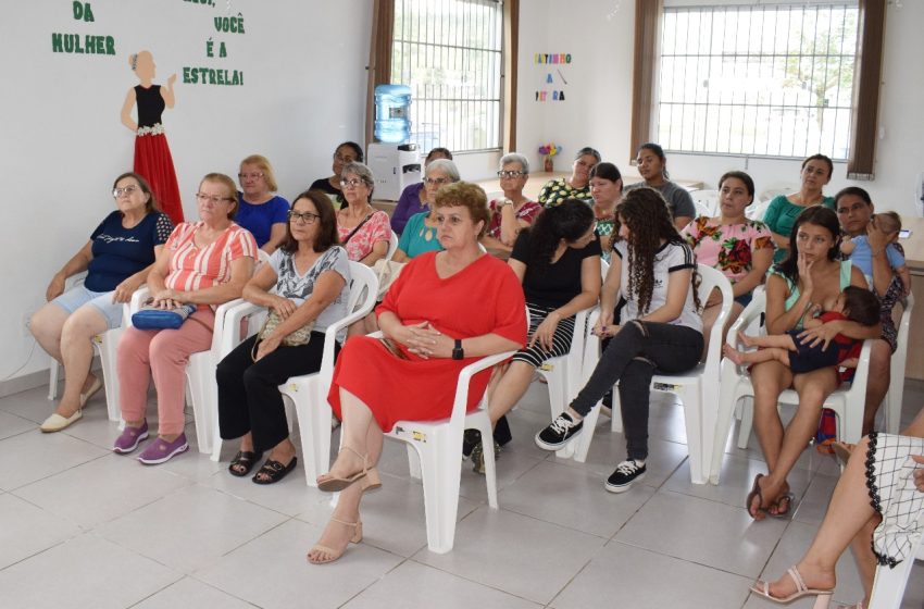  “DA LAGARTA A BORBOLETA: MULHERES QUE VOAM!”: CRAS promove atividades para mulheres