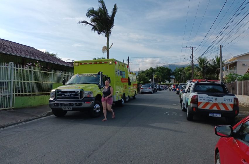  Execução na frente de creche no Vale do Itajaí choca moradores