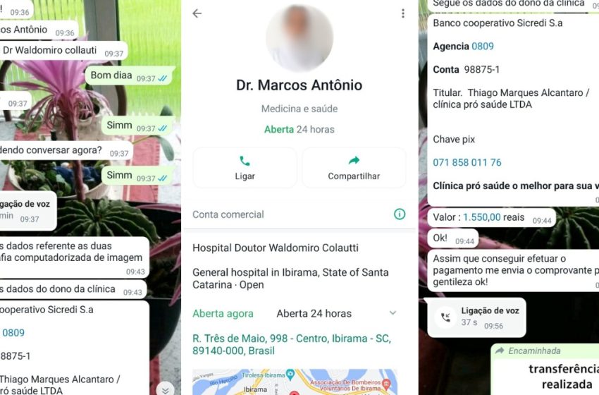  Golpista se passa por médico para tirar dinheiro da família de paciente hospitalizado