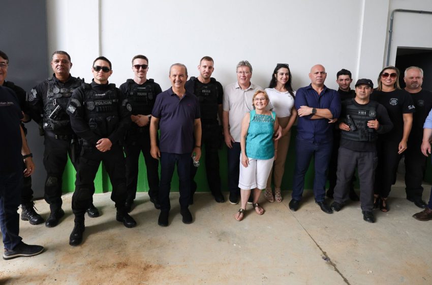  Governador vistoria construção da nova unidade prisional no Planalto Norte