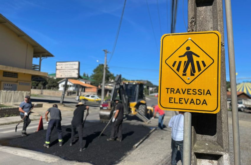  Mais segurança para pedestres na Augusto Wunderwald