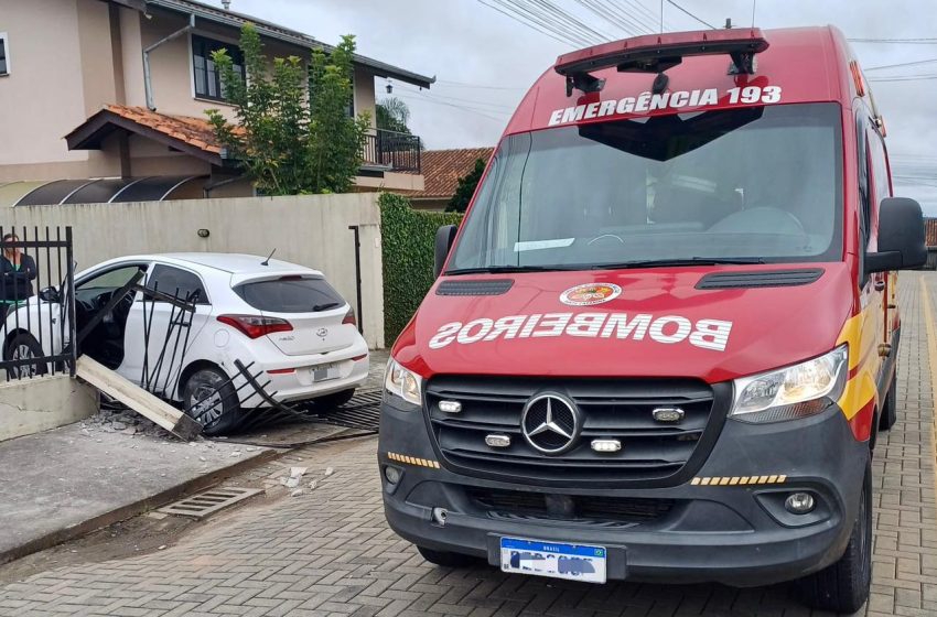  Atropelamento deixa uma mulher ferida