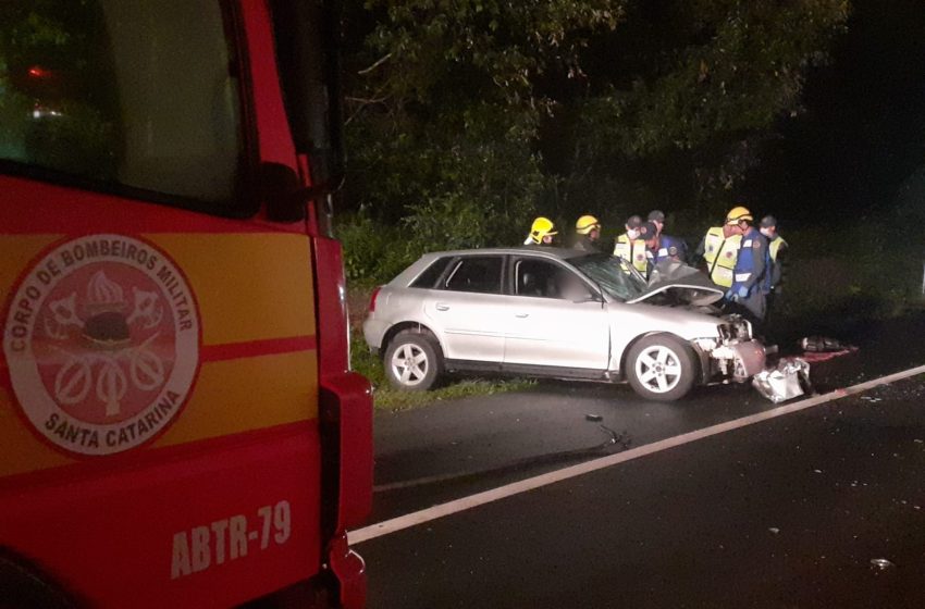  Morte na BR-280 na noite de terça-feira