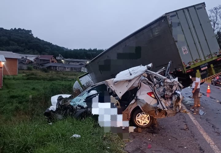  FATAL: Acidente na BR-280 tira uma vida
