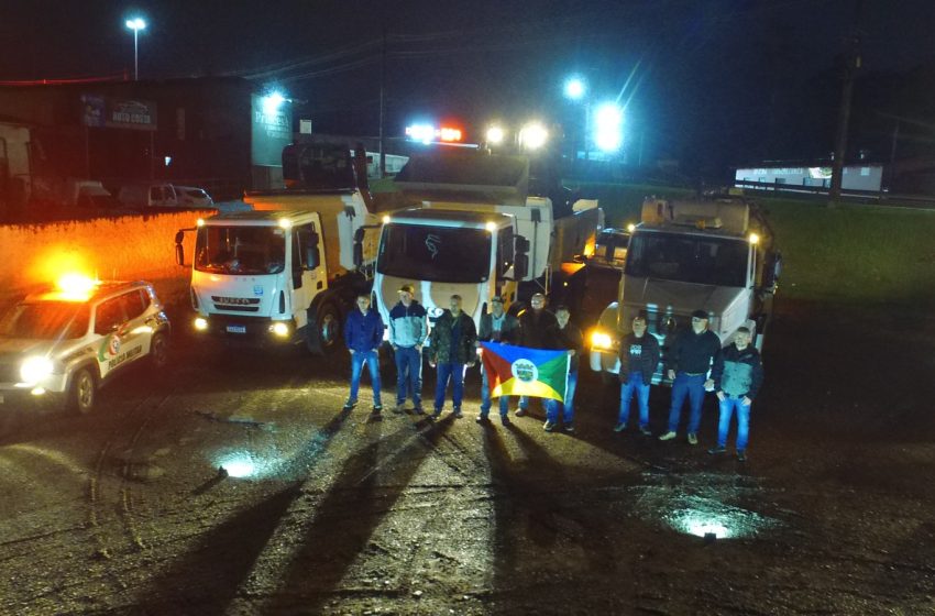  Comboio parte rumo a Forquetinha