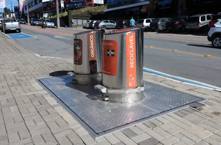  Prefeitura de São Bento do Sul implanta lixeiras subterrâneas