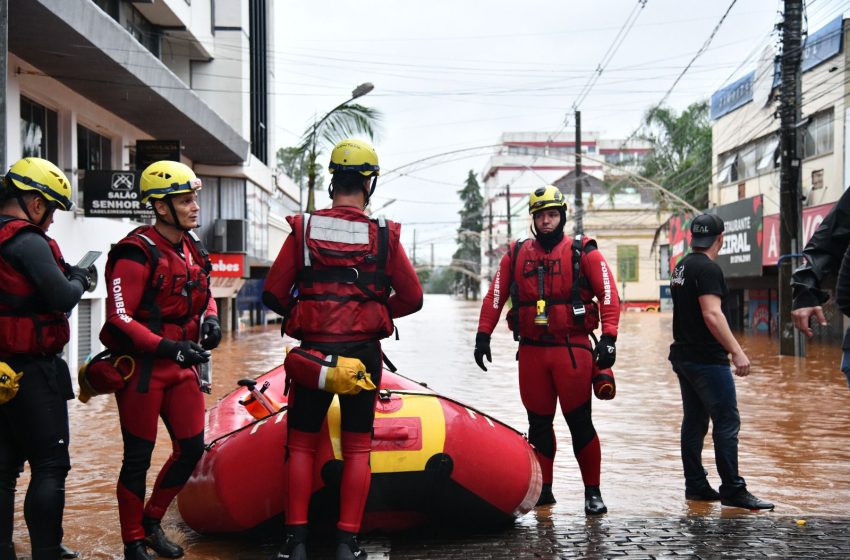  Força-tarefa do CBMSC atua no Rio Grande do Sul