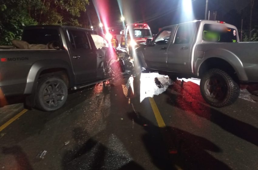  Acidente na Estrada das Neves na noite de segunda