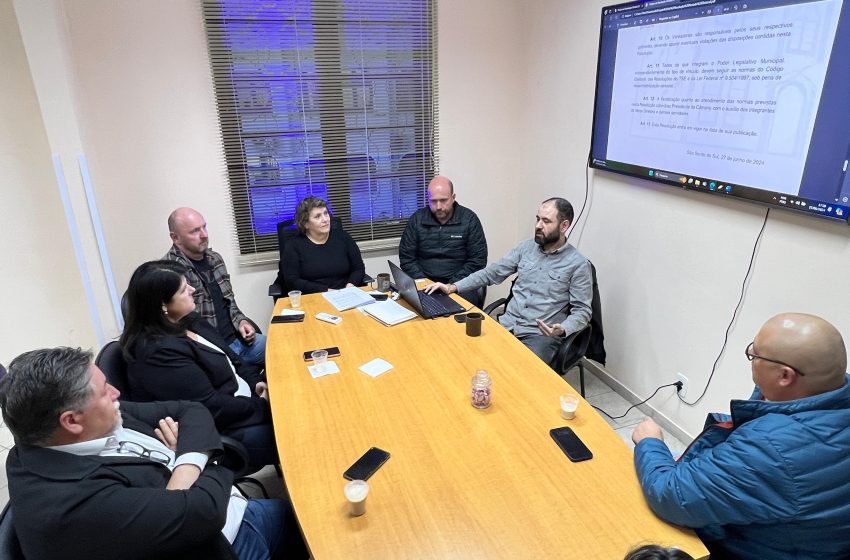  Câmara de Vereadores define condutas para período eleitoral