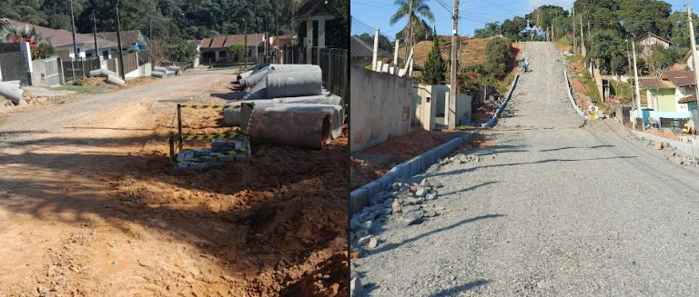  Pavimentação avança em Serra Alta