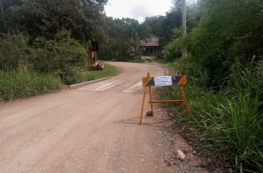  Substituição de ponte no Campo Lençol