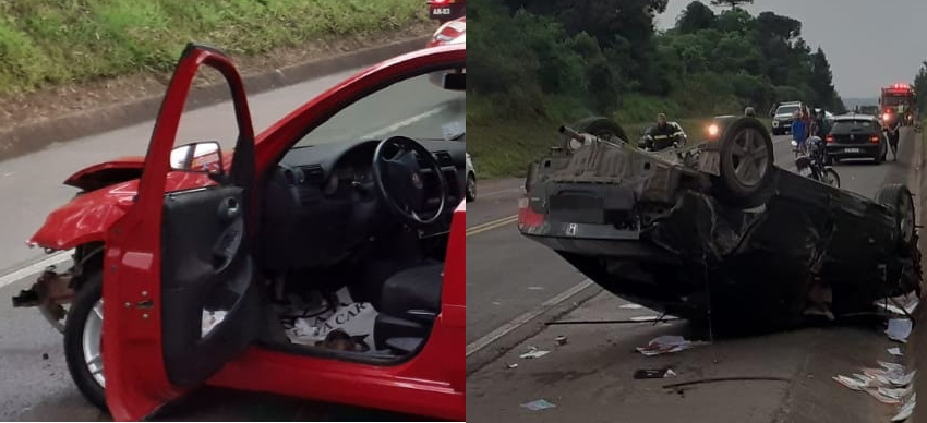  Acidente deixou condutor ferido com gravidade