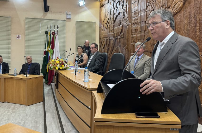  Saúde passa a ser prioridade do governo Tomazini