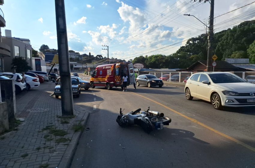  Acidente na Kaesemodel deixa um ferido