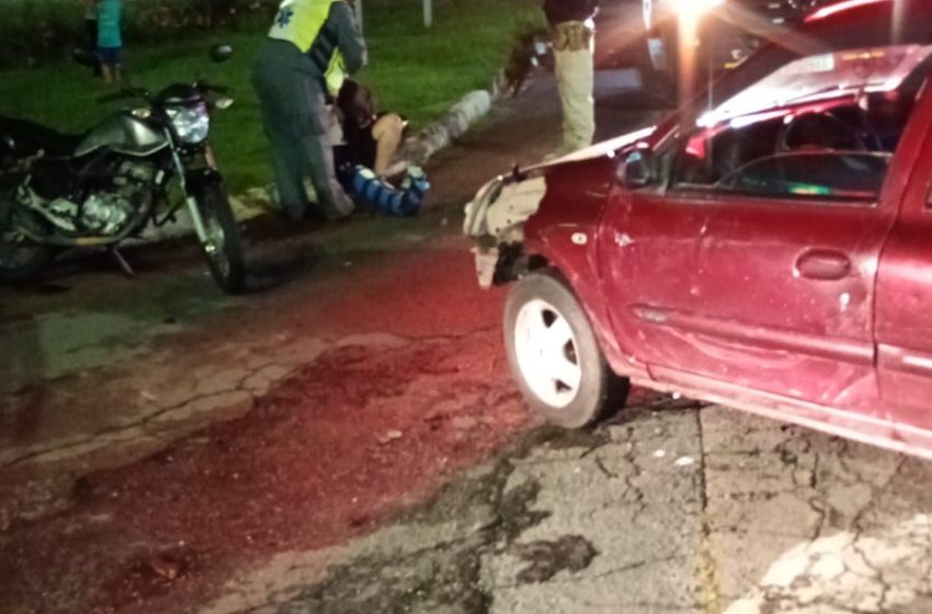  Acidente na BR-280 deixa uma pessoa ferida