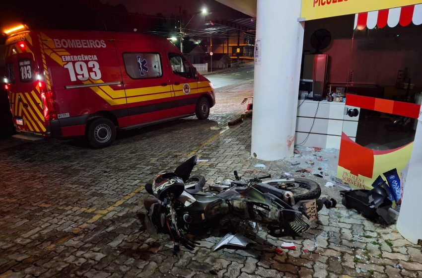  Acidente no centro deixa um ferido