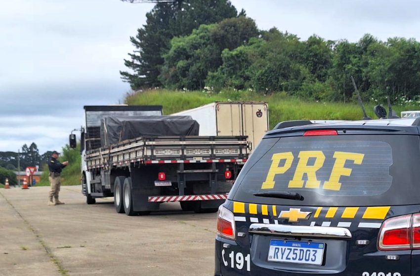  FLAGRANTE: motorista é multado por não cumprir descanso obrigatório