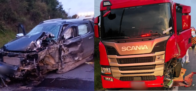  Colisão na BR-280 deixa um ferido