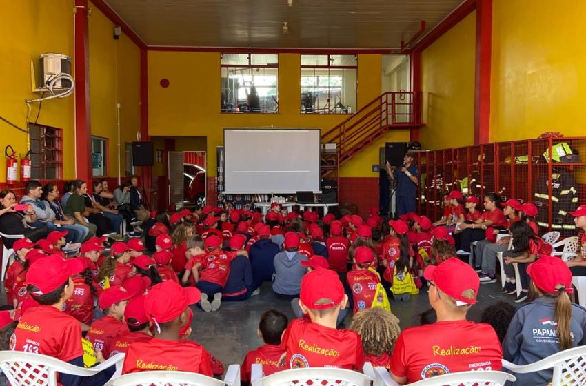  Projeto Bombeiro Mirim – Dia da Visita ao Quartel