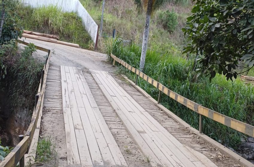  ATENÇÃO: reforma na ponte do Lule