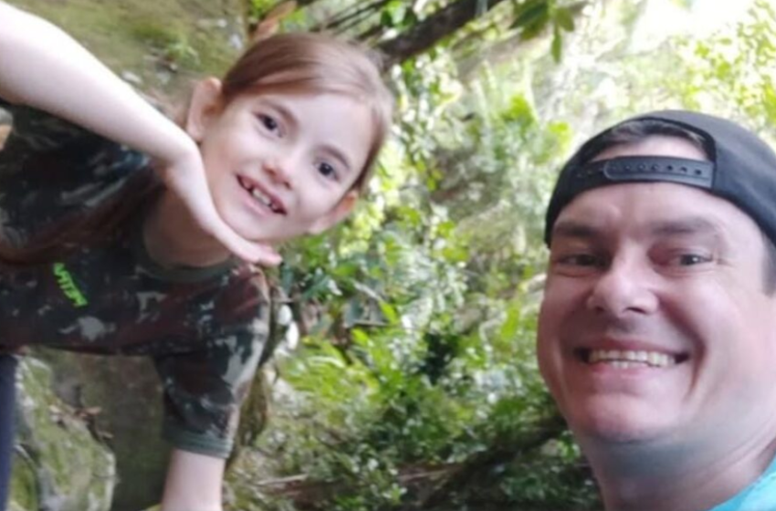  Pai e filha somem em Blumenau e polícia é mobilizada