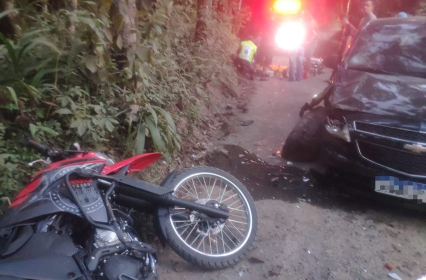  Homem fica gravemente ferido em acidente