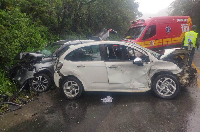  SC – 418: colisão na manhã desta segunda com várias vítimas