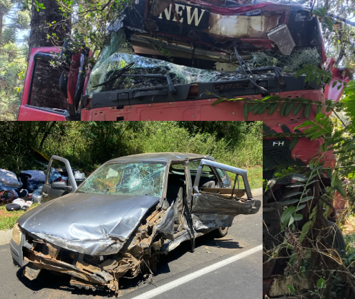  Acidente com múltiplas vítimas na BR-280