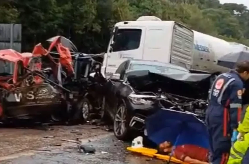  TRAGÉDIA: Três pessoas morrem em acidente