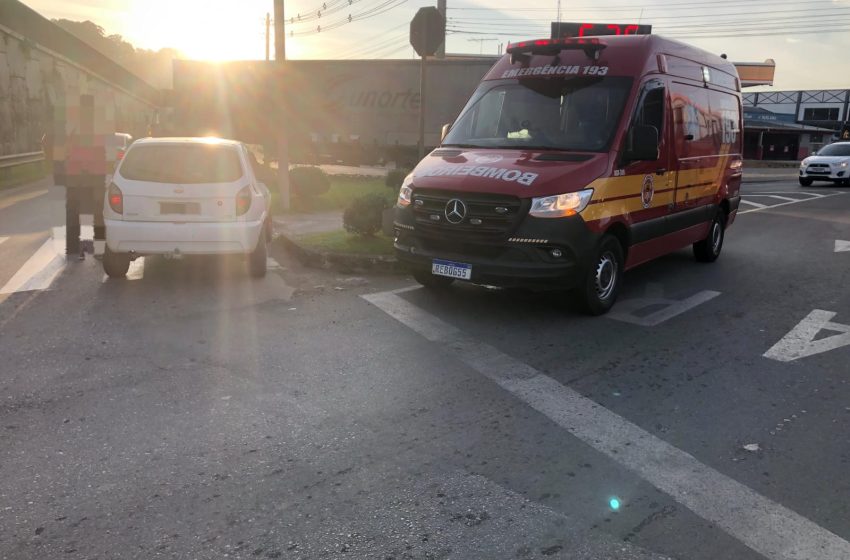  Mulher é atropelada na faixa do Viaduto Oxford
