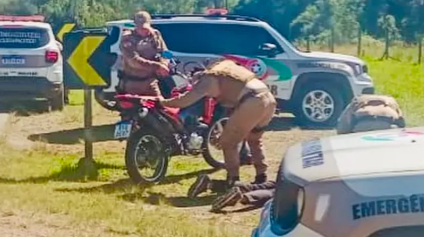  Suspeito de cometer feminicídio é preso em São Bento do Sul