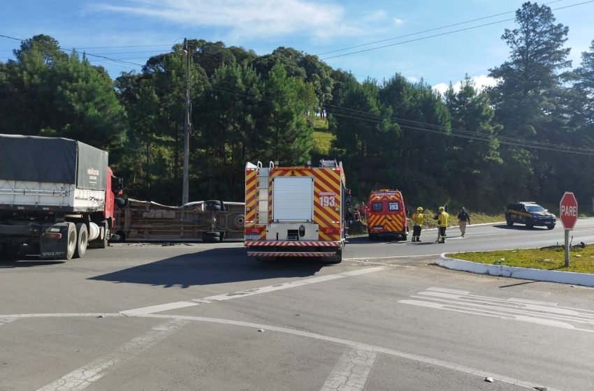  BR-280: acidente envolve mais uma delegação