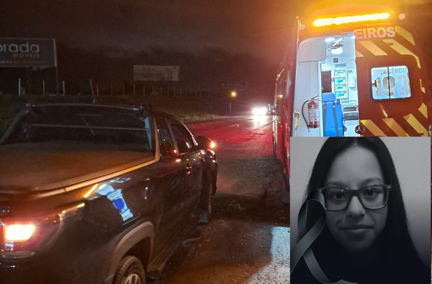  TRAGÉDIA: adolescente perde a vida no trevo da Weihermann