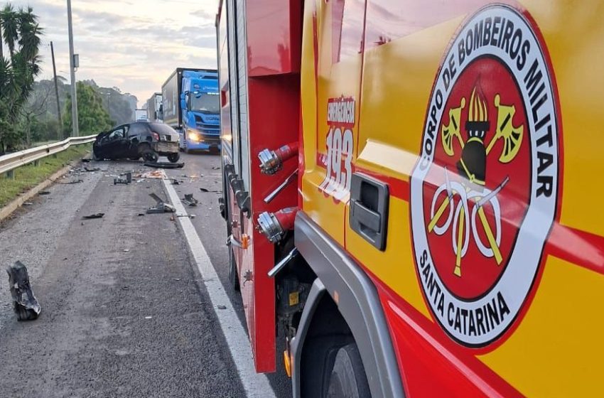  BR-116: Motorista resgatado em estado crítico