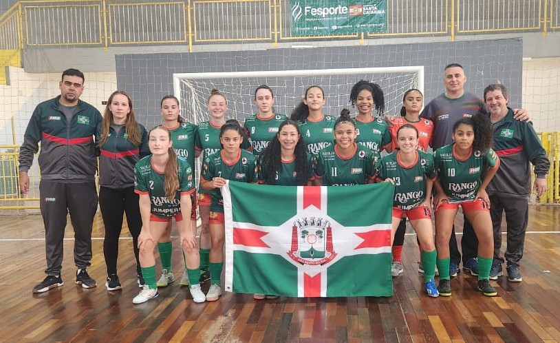  CLASSIFICADAS: Meninas do Futsal no estadual