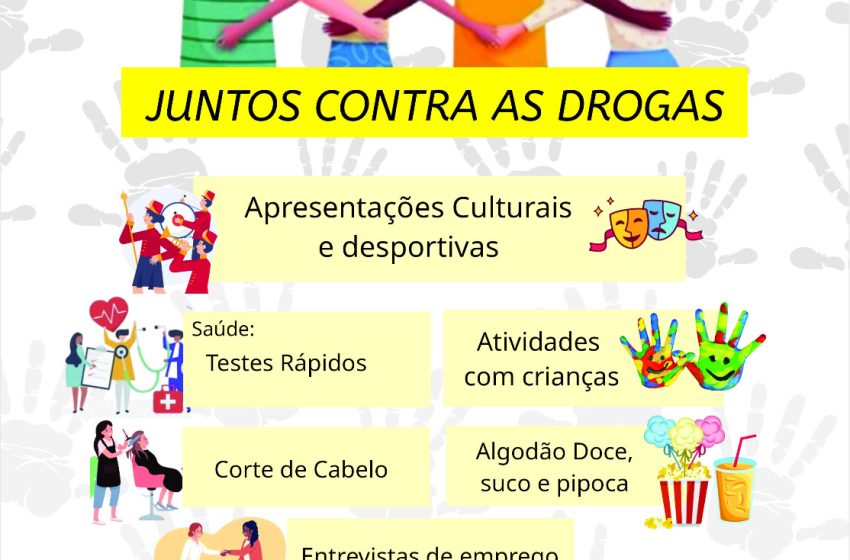 Serra Alta recebe a ação “Juntos Contra as Drogas” na Praça do Céu