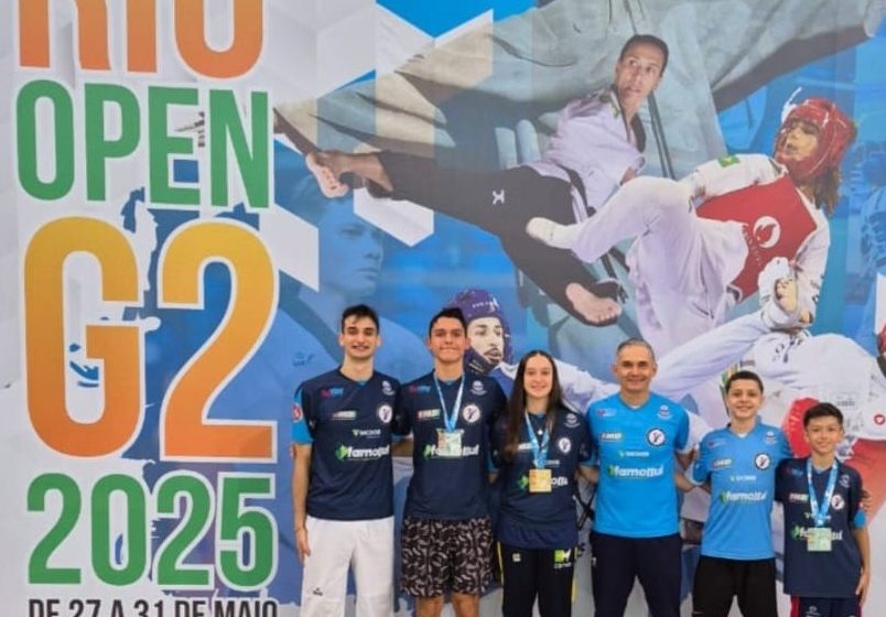  Taekwondo traz ouro e prata do Rio Open
