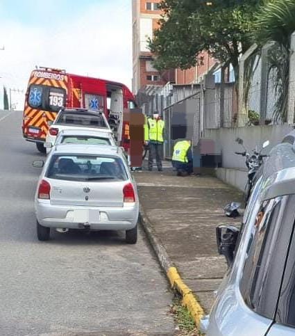  Acidente sem vítimas na Avenida São Bento