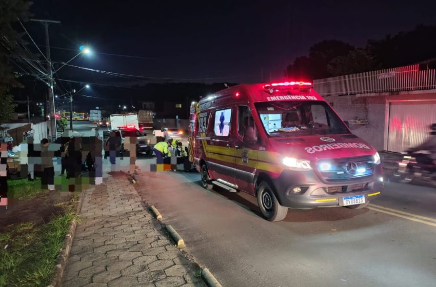 Jovem de 17 anos é conduzida ao hospital com ferimentos