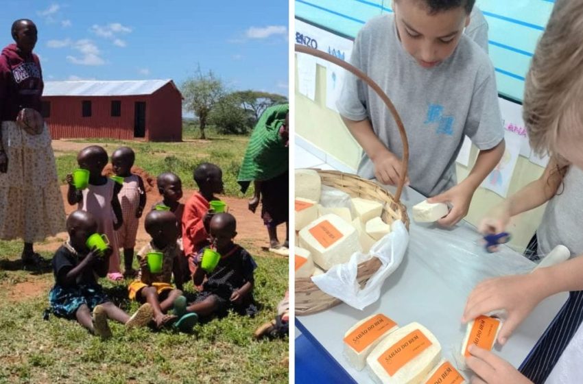  Professora desenvolve projeto e ajuda a comprar comida para crianças na África