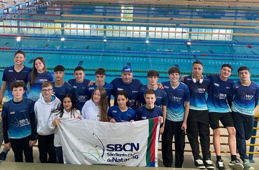  Natação se destaca no Catarinense de inverno