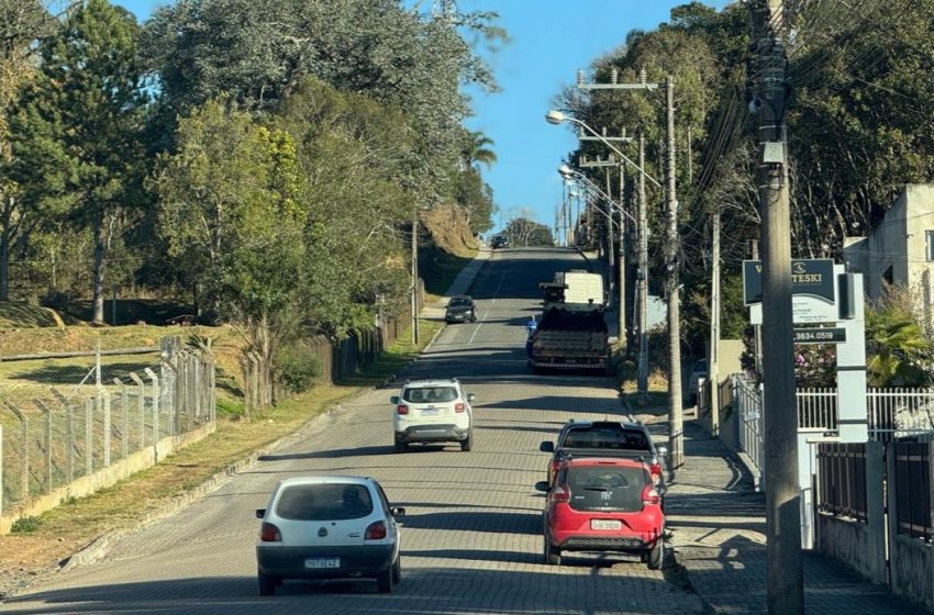  MORRO DA SERRALTENSE: Obras nesta quarta-feira