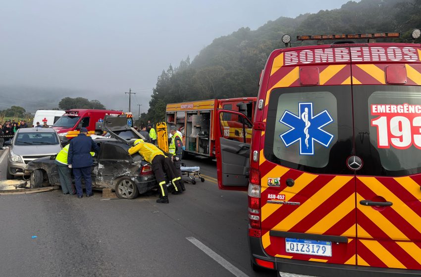  Gravíssimo acidente na SC-418