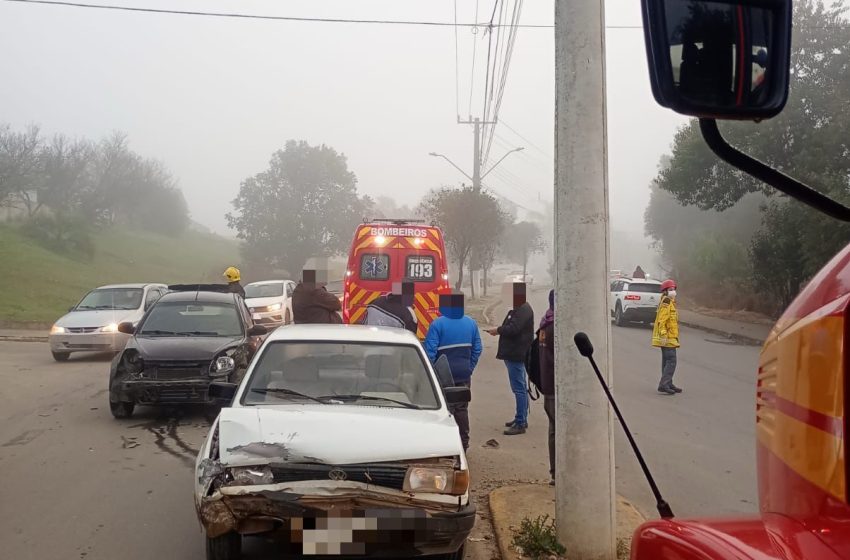  ACIDENTE: mulher é encaminhada ao hospital com lapsos de memória