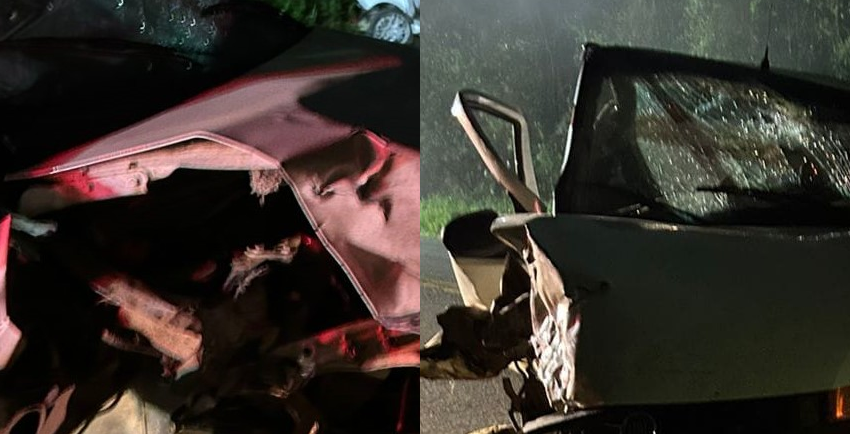  ACIDENTE NA BR-280: Duas pessoas são conduzidas ao hospital